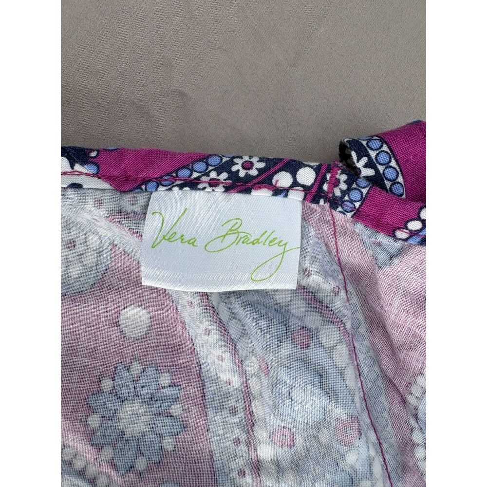 Vera Bradley Paisley Apron — Boysenberry, One Size - Picture 3 of 5